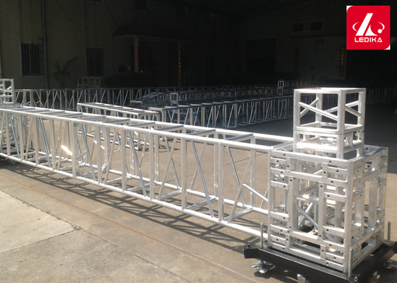 5276 Aluminum Square Truss Stage Lighting Stands Heavy Loading For Car Show