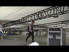 Système de supports d'échafaudage carré en aluminium pour tente