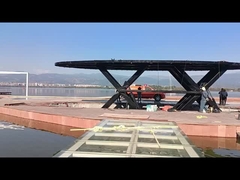 Plateforme de levage hydraulique rotative personnalisable pour diverses applications industrielles