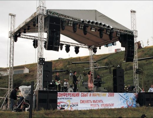 Durable And Lightweight Aluminum Square Lighting Box Truss For Performance