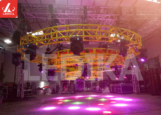 Événement extérieur Barre d'éclairage en aluminium cercle Truss Boîte carrée Truss Truss Scène Truss