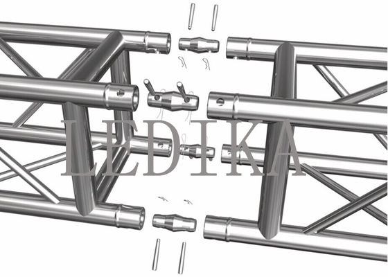 6061-T6 Système de truss d'aluminium pour l'éclairage de l'équipement audio Truss d'éclairage Spigot Truss